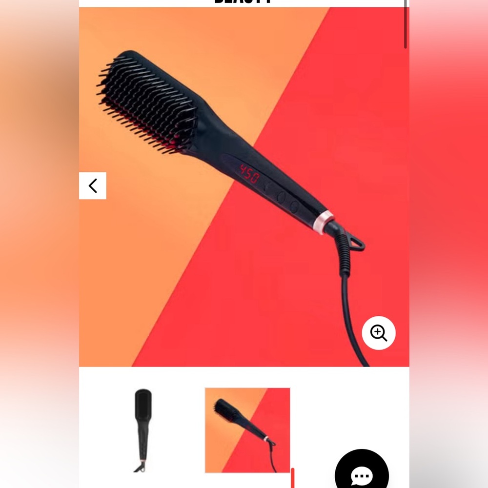 Brand new Amika Straightening brush